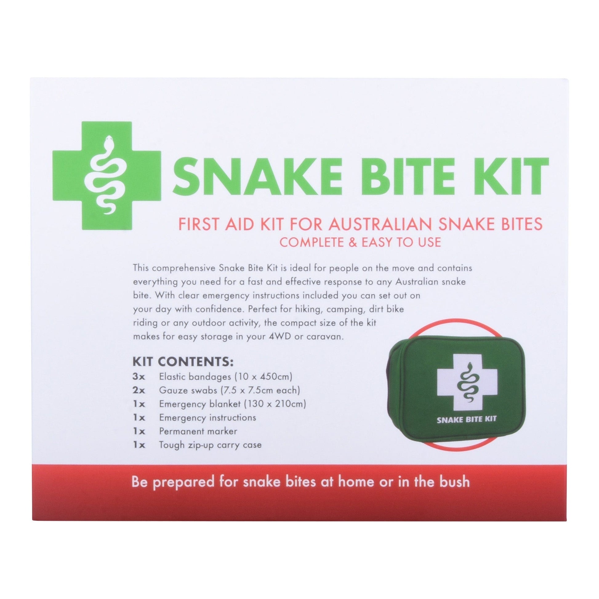 9 Pcs Snake Bite Emergency First Aid Kit - 09
