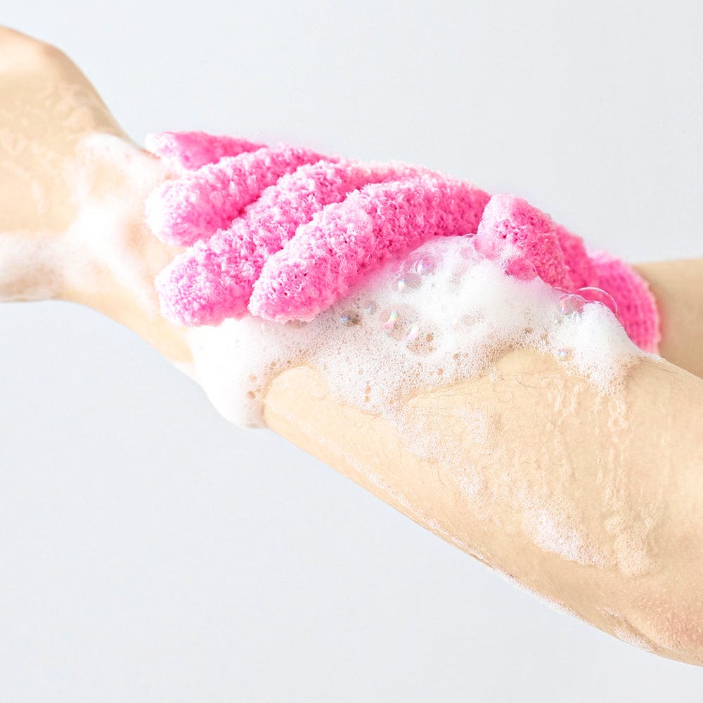 Livingtoday Exfoliating Gloves Pink - 03