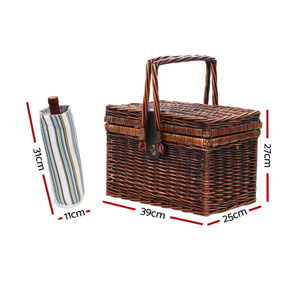 4 Person Picnic Basket Set