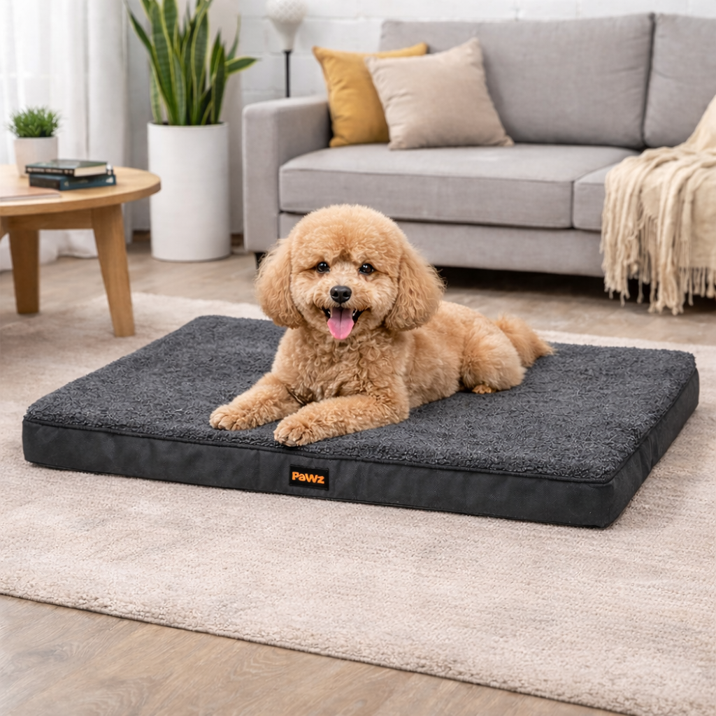 Pet Dog Orthopaedic Bed - Grey