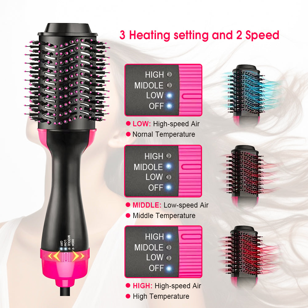 Remology 4 In 1 Blowout Hot Air Brush Hair Styler - 06