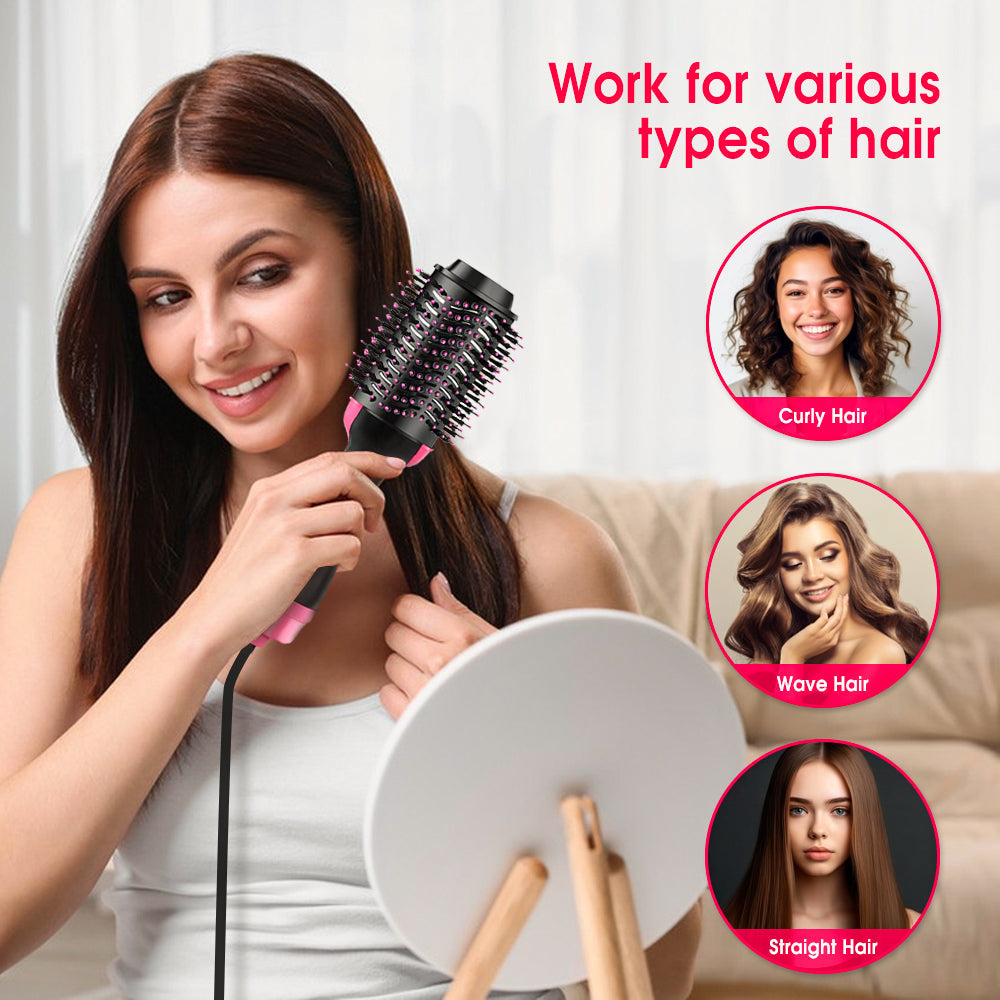 Remology 4 In 1 Blowout Hot Air Brush Hair Styler - 04
