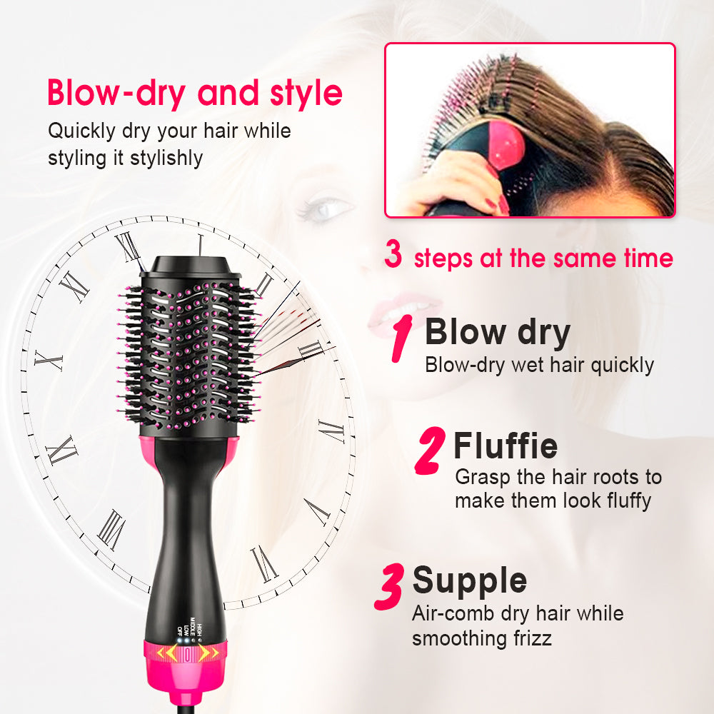 Remology 4 In 1 Blowout Hot Air Brush Hair Styler - 05