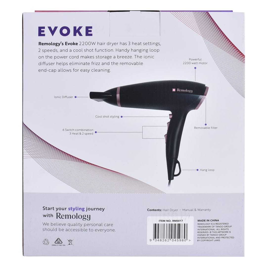 Remology Evoke 2200W Professional Hair Dryer - 05