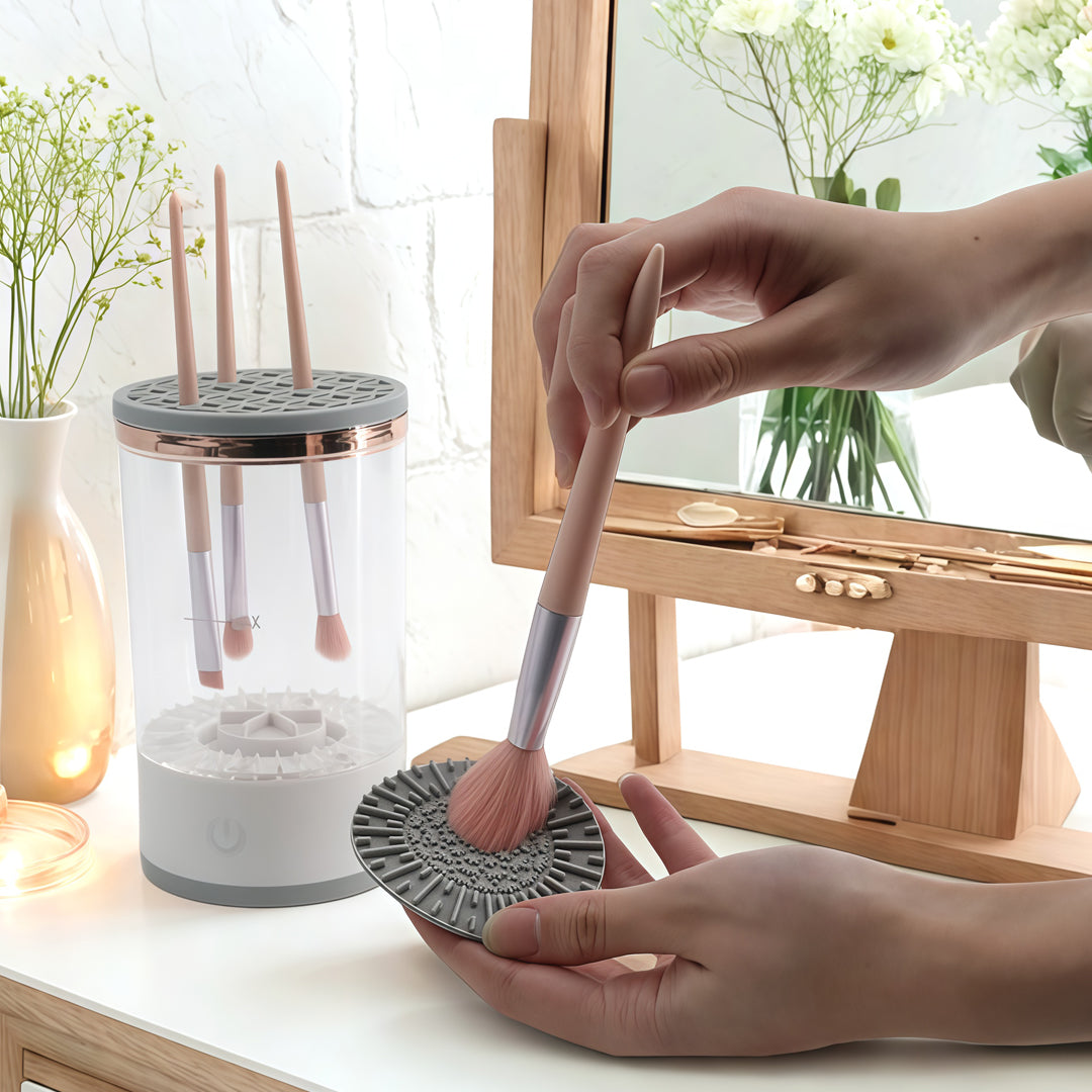 Makeup Brush Cleaning And Drying All In One Machine - 01