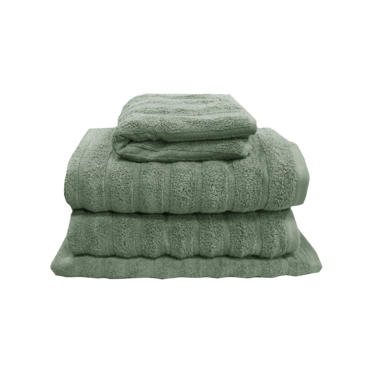 4PCS Collective Cotton Bath Towel Set - Avocado