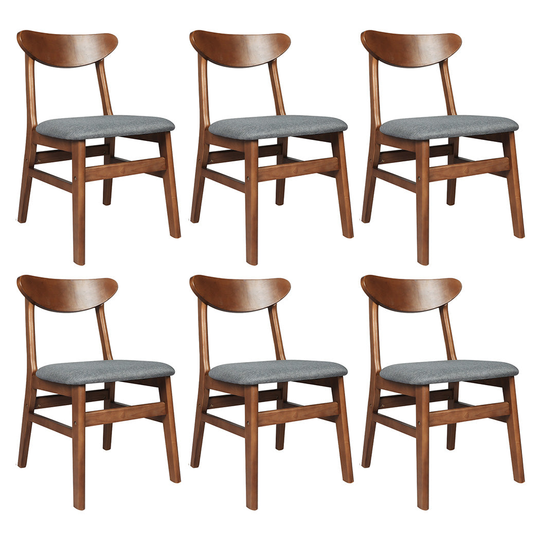Levede 6xDining Chairs Kitchen Chair-1966287366314397696