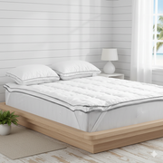 Luxury Bedding Pillowtop Mattress Topper (Double) - White