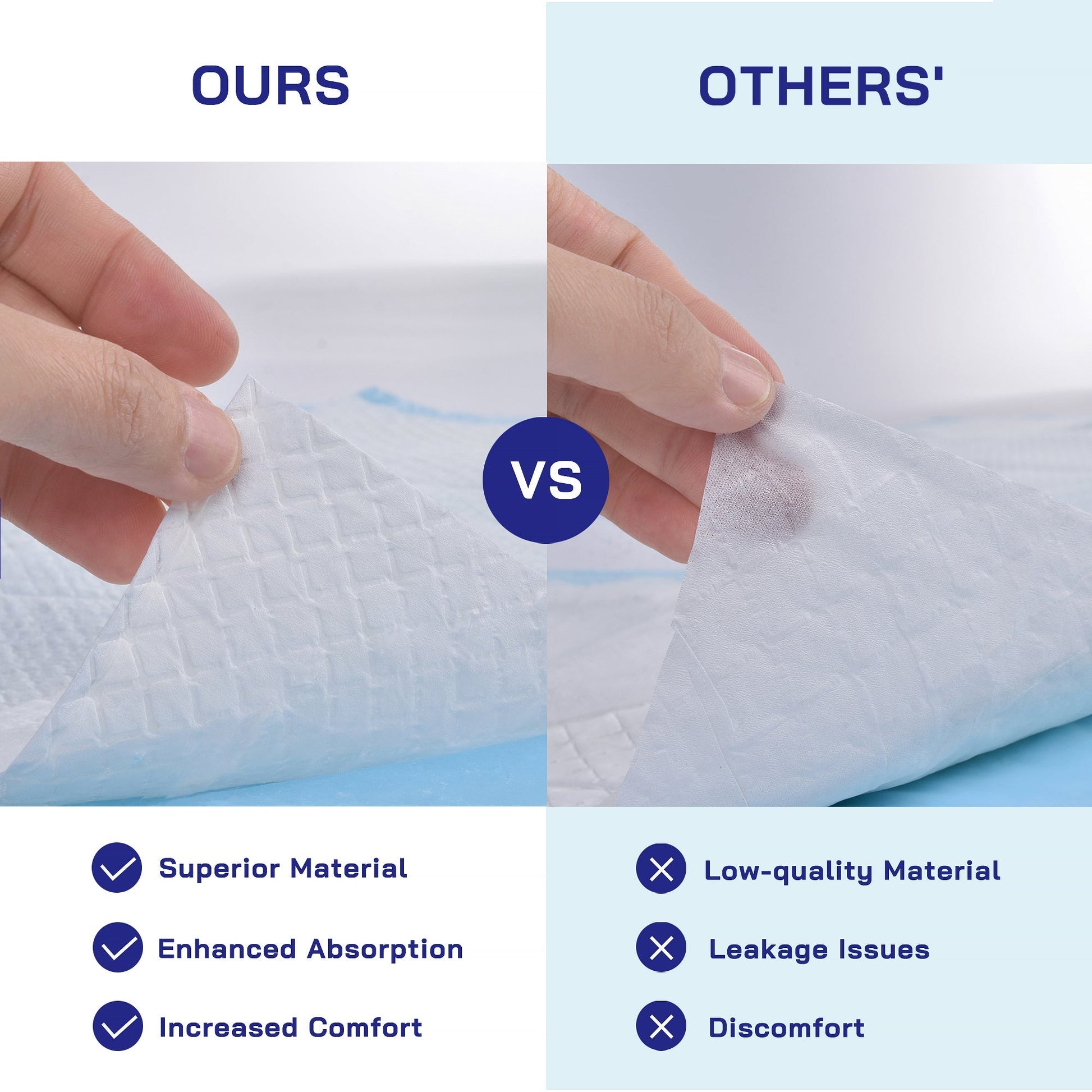 40 Pcs Adult Disposable Bed Underpads 60 X 90Cm - 08