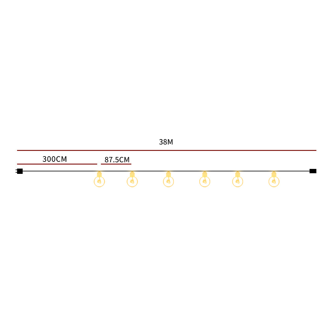 Festoon String Lights Kits Wedding Party 38M-1954802686083862530