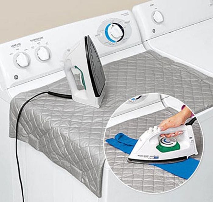 Iron Anywhere Portable Foldable Ironing Mat With Heat Protecting Pressing Pad - 06