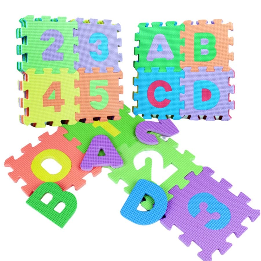 Kids Eva Mini Alphabet And Numbers 36 Pack - 08