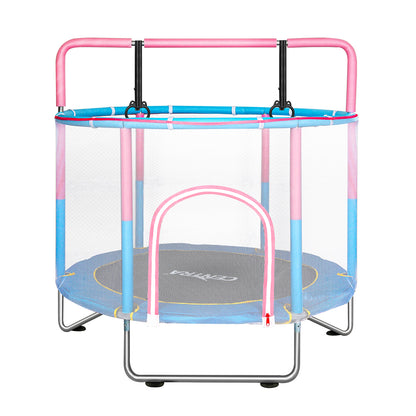 Centra 55&quot; Kids Trampoline Rebounder Pink-1954802468797943808