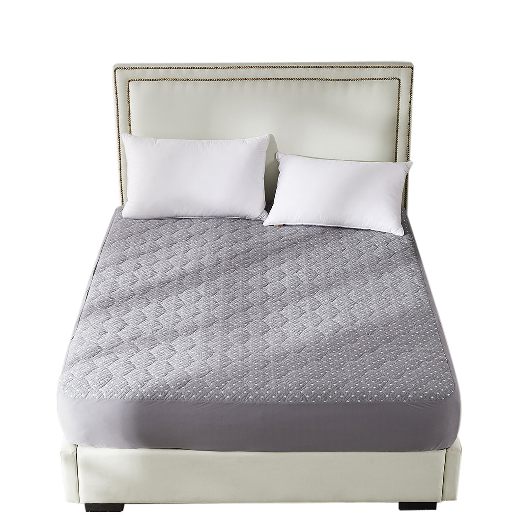 Dreamz Mattress Protector Topper Bamboo Queen-2018816761201299456