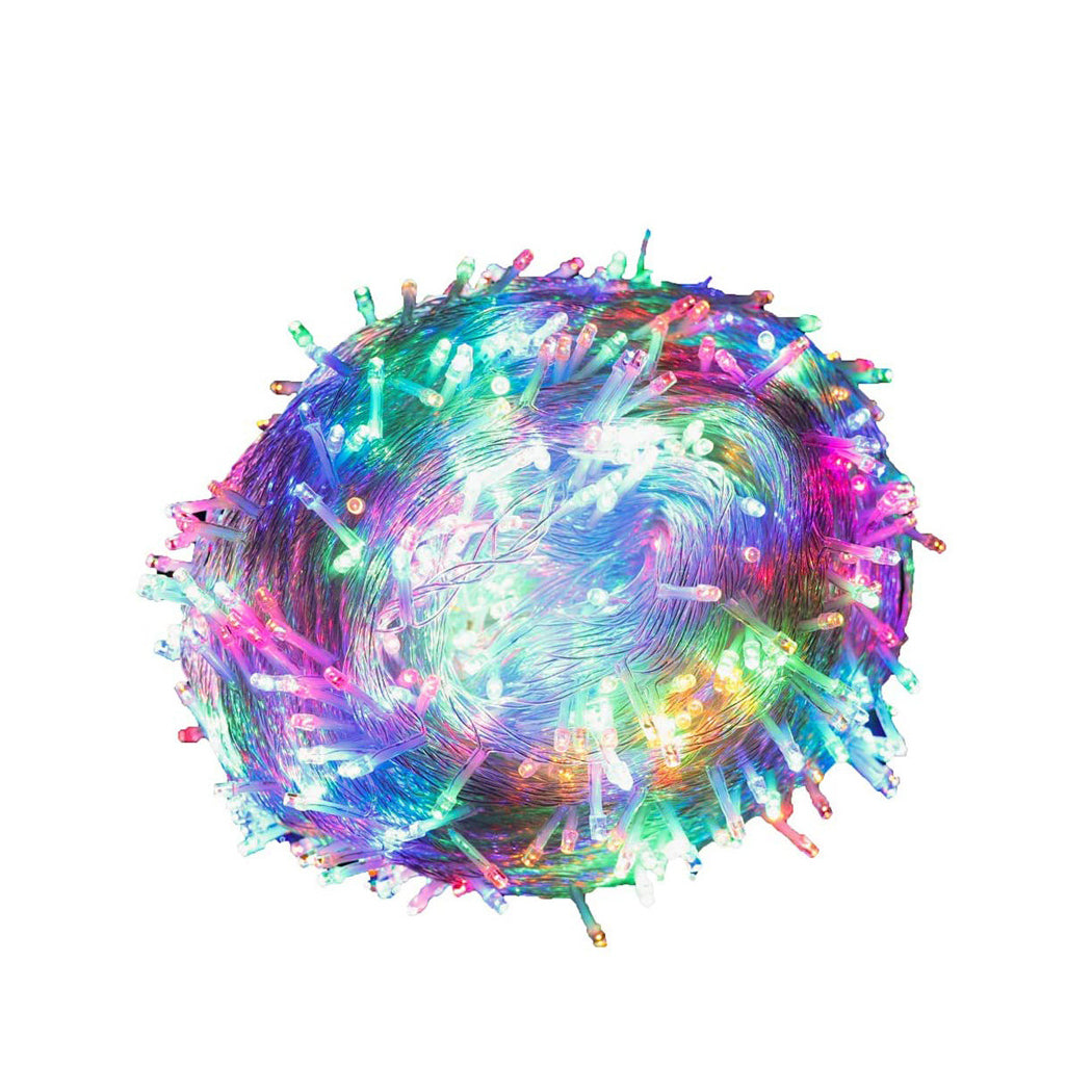300 LED Curtain Fairy String Lights Multi Colour-2018816729257480192
