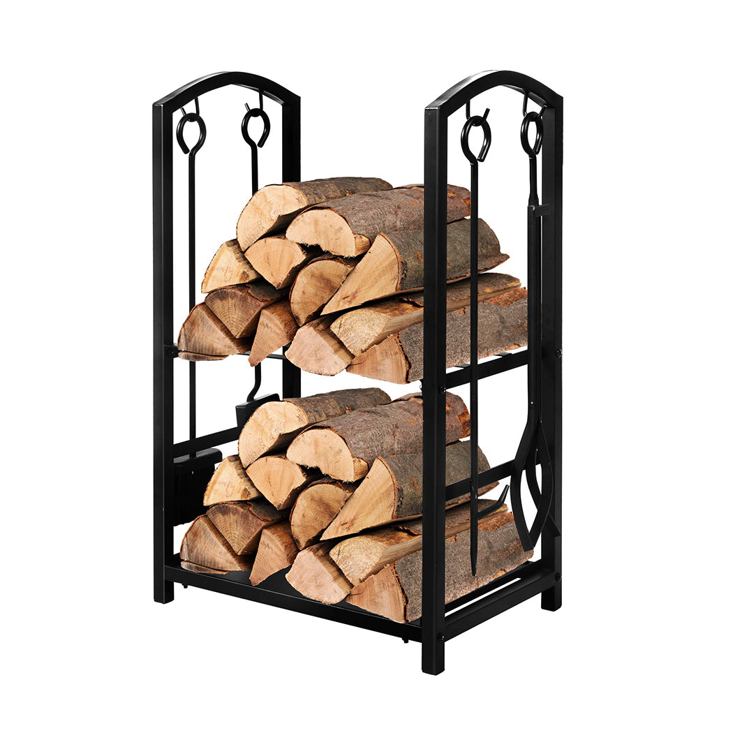 Traderight Firewood Rack 4 Fireplace-2018816765672427520