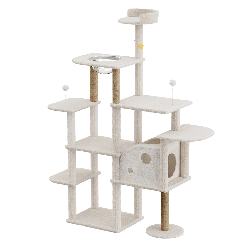 Pawz Cat Tree Tower Large Scratcher Condo House 172cm-2006732708239249408
