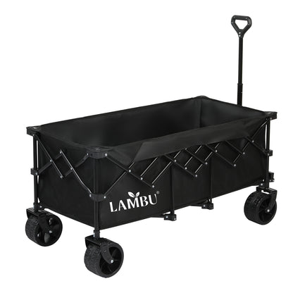 Lambu Folding Wagon Trolley Cart-1954802442663235585