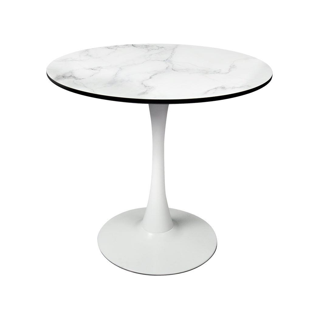 Levede Dining Table Kitchen 4 Person White-2006733275149766656