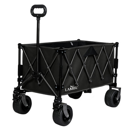 Lambu Folding Wagon Cart Black-1954802441979564032