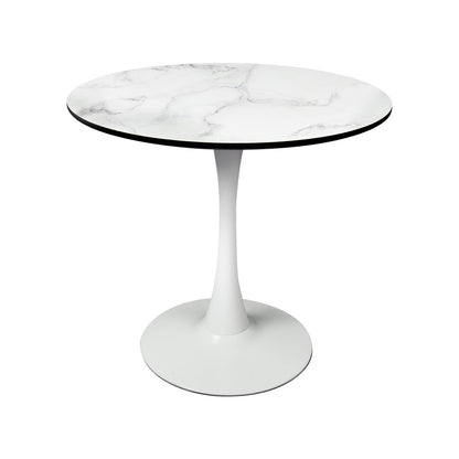 Levede Dining Table Kitchen 4 Person White-1954802994327457792