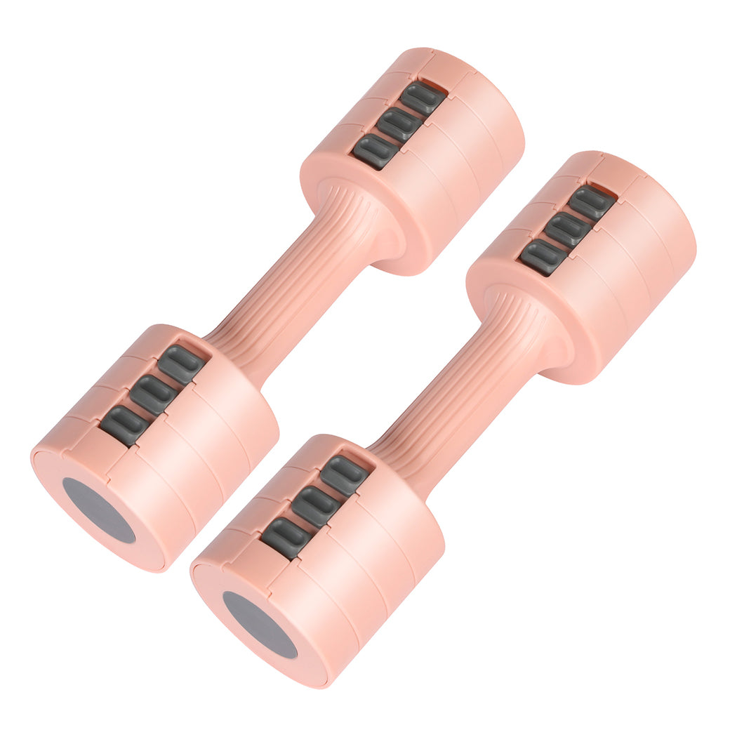Centra A Pair Of 1KG To 5KG Dumbbells Pink-2006732825914642432