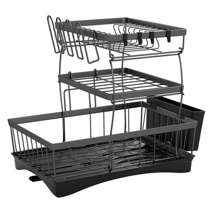 Toque Dish Drying Rack Plate Drainer Cup Holder-1954802487785558016