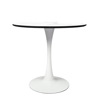Levede Dining Table Kitchen 4 Person White-1954802994327457793