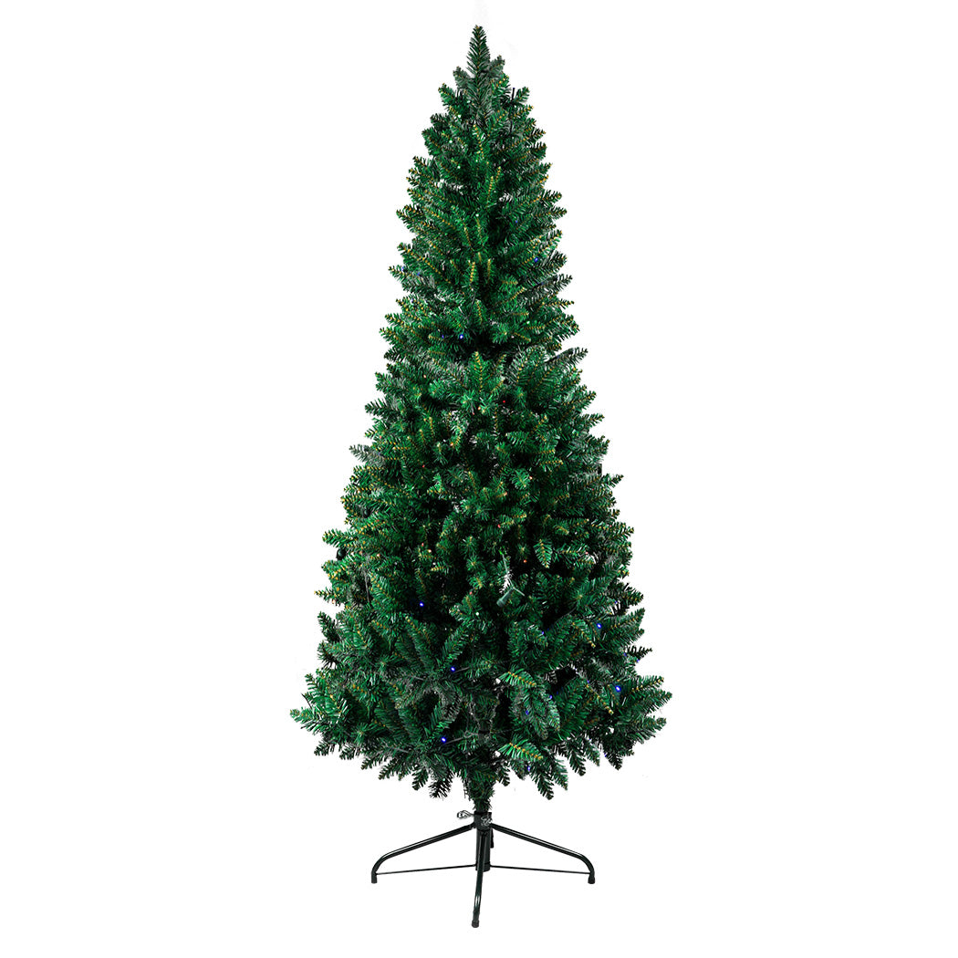 SANTACO Prelit Slim Pencil Christmas Tree 2.4M-1954802397494775809