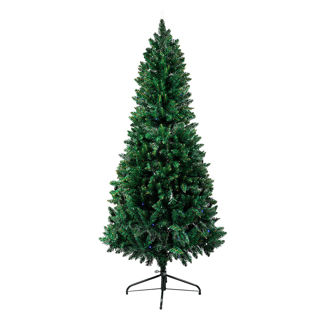SANTACO Prelit Slim Pencil Christmas Tree 1.8M-1954802397142454273
