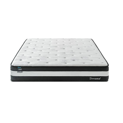 Dreamz Double Cooling Mattress 5 Zone 25cm-1954802859866460161