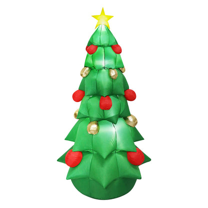 Santaco 2.5M Inflatable Christmas with Led Lights-1952534169020141569