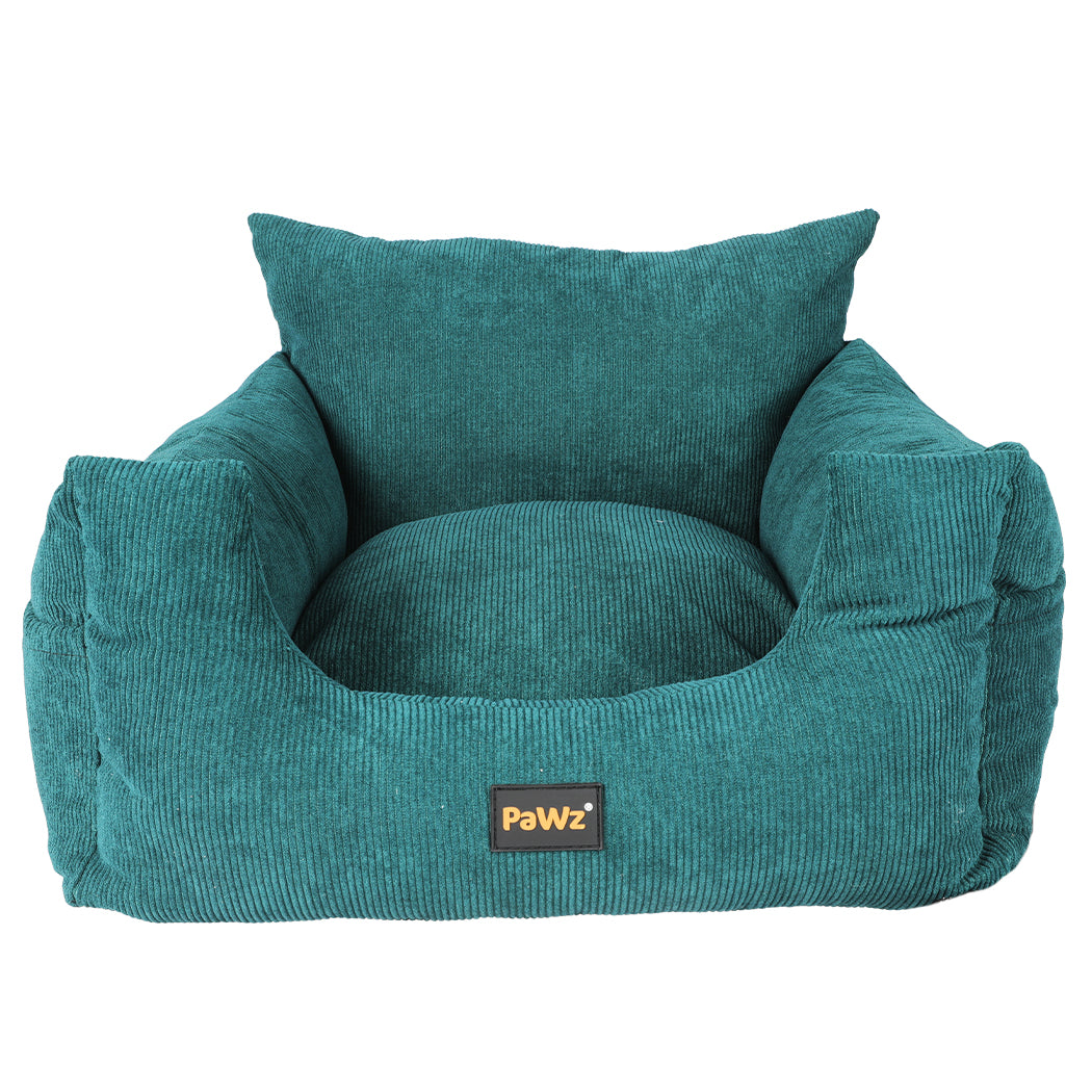 PaWz Pet Car Booster Seat Dog Protector M Green Medium-2006732991027613697