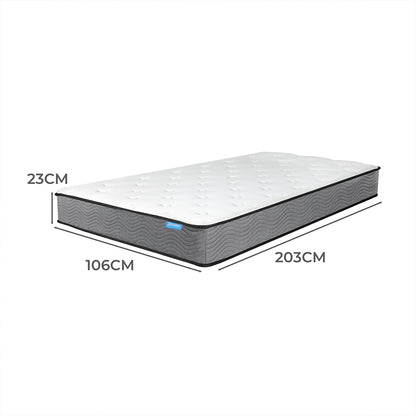 Dreamz Spring Mattress Pocket Bed Top King Single-1954802855676350466