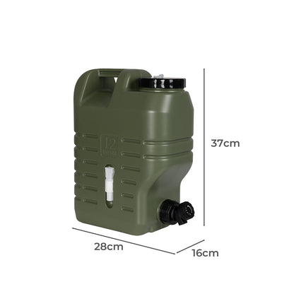 Mountview Water Container Jerry Can 12 Ltr-1954802655188619266