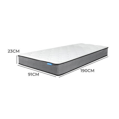 Dreamz Spring Mattress Pocket Bed Top Single-1954802856099975170
