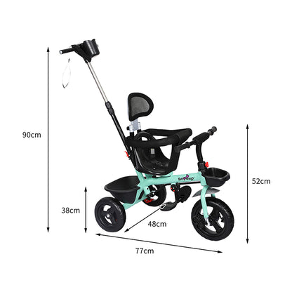 BoPeep Kids Tricycle Ride On Trike Toddler Green-1954802769571483650