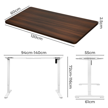 Levede Motorised Standing Desk Height 120cm Walnut 800x 1.5MM-1954803018658615298