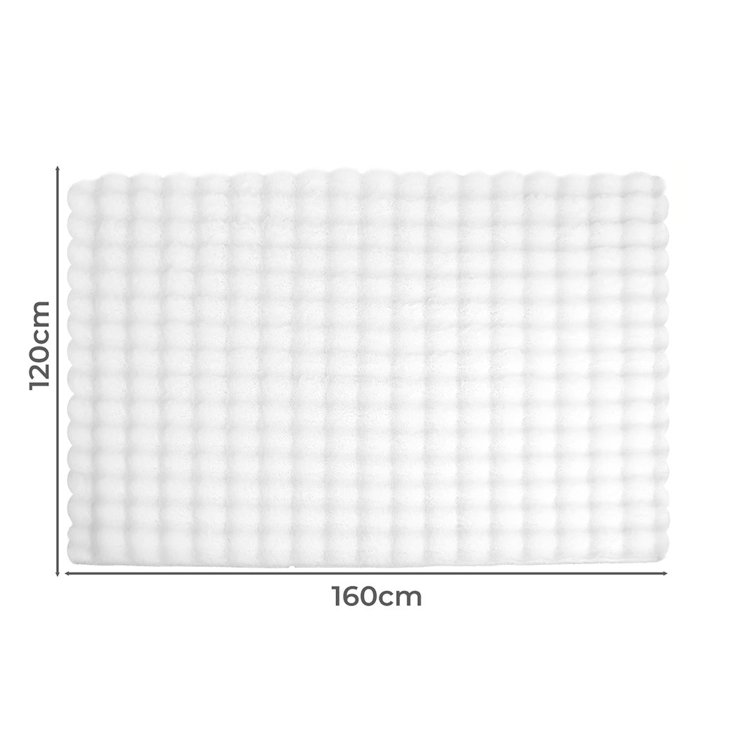 Marlow Area rug large Shaggy Faux Rabbit Fur 120x160CM-2018816748299620354