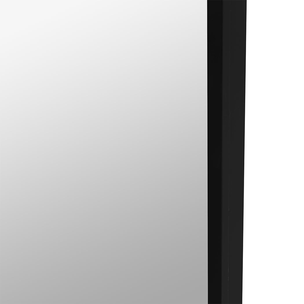 Yezi Floor Mirror Full length Mirrors 1.8M Black-2006733284322709507