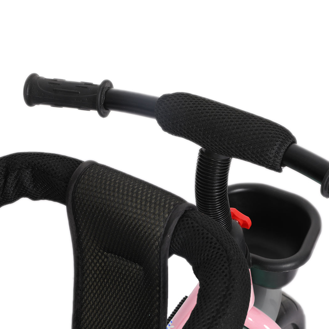 BoPeep Kids Tricycle Ride On Trike Toddler Pink-1954802769789587459
