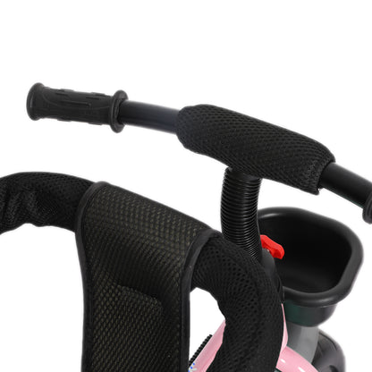 BoPeep Kids Tricycle Ride On Trike Toddler Pink-1954802769789587459
