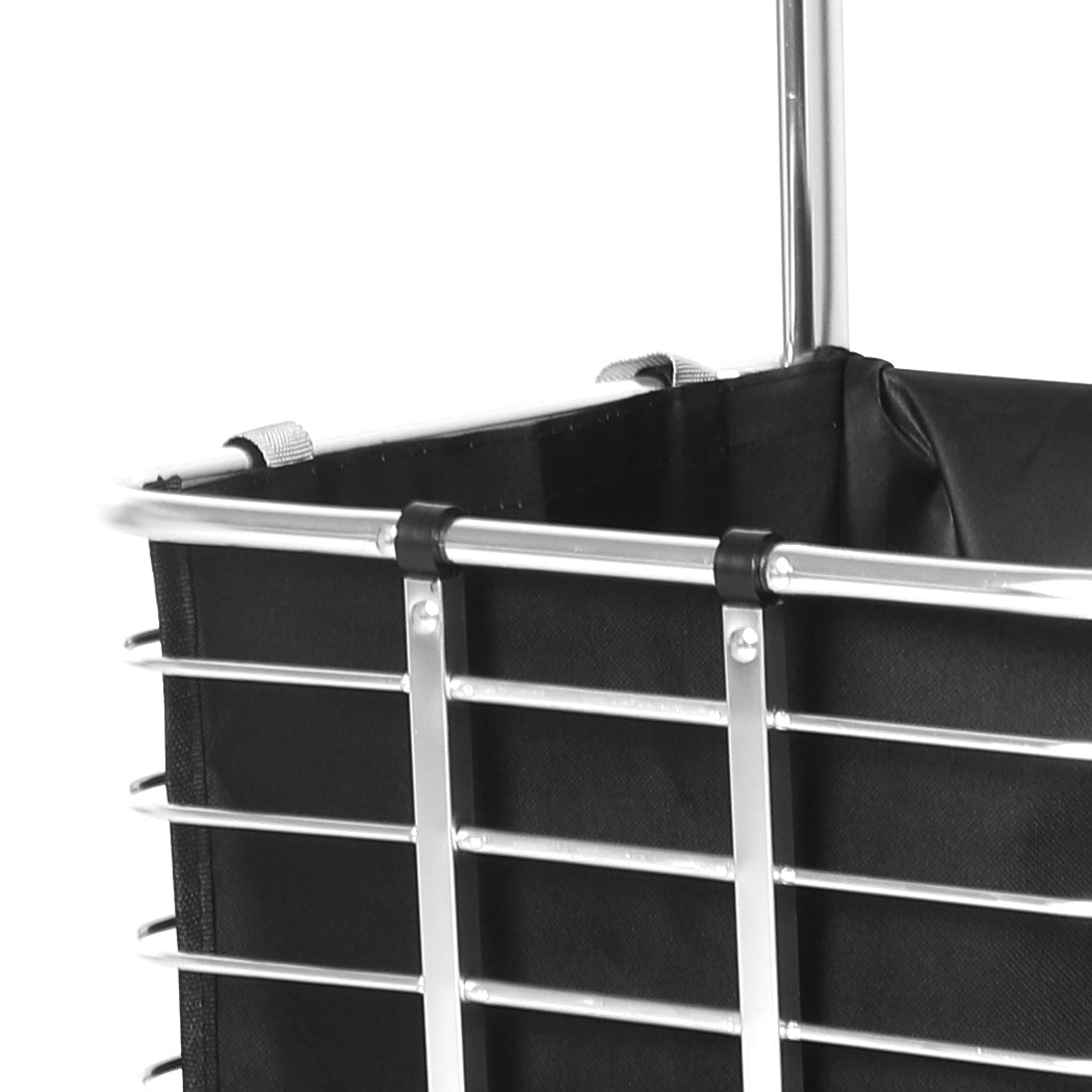 Mountview Foldable Shopping Cart Trolley-1954802730950332419