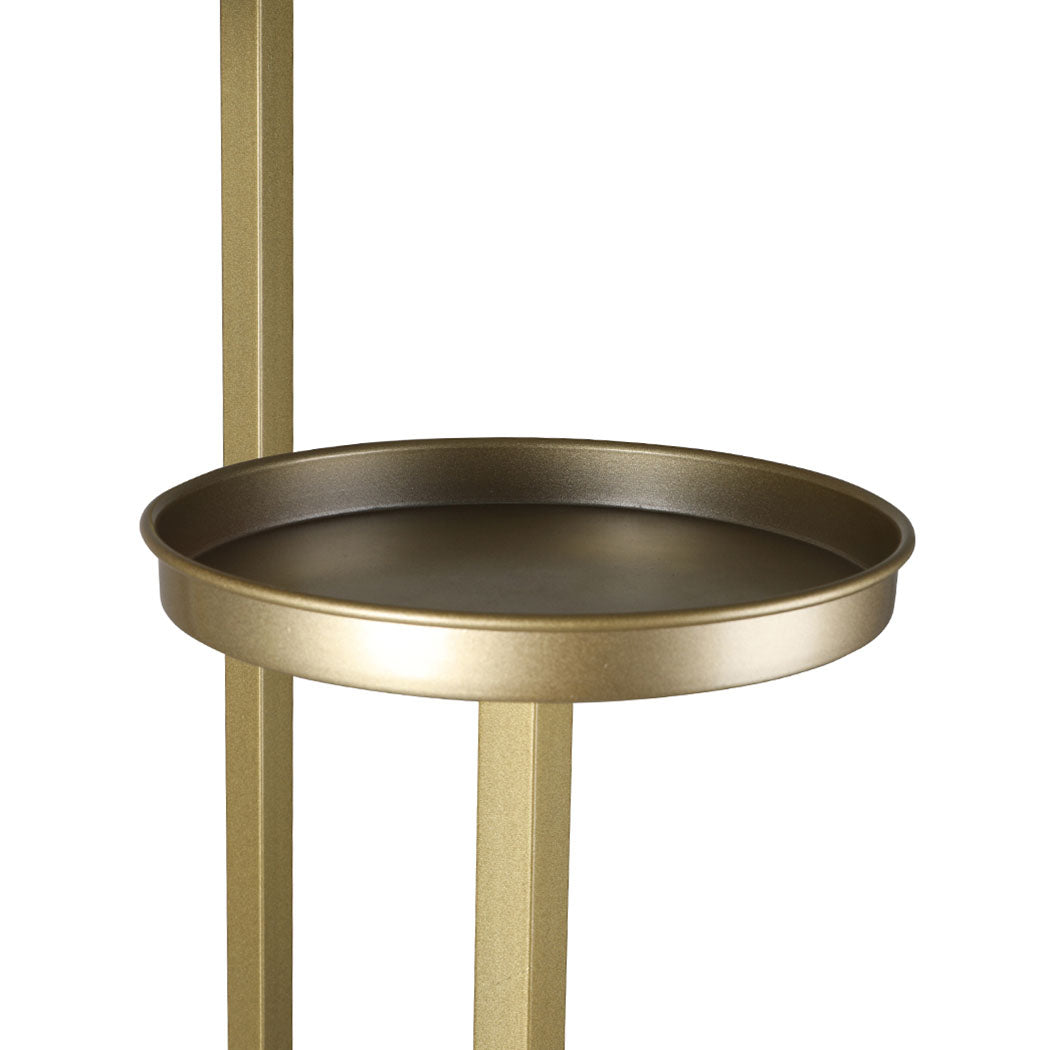 Levede Plant Stand Outdoor Indoor Flower Gold Medium-1954802663535284227