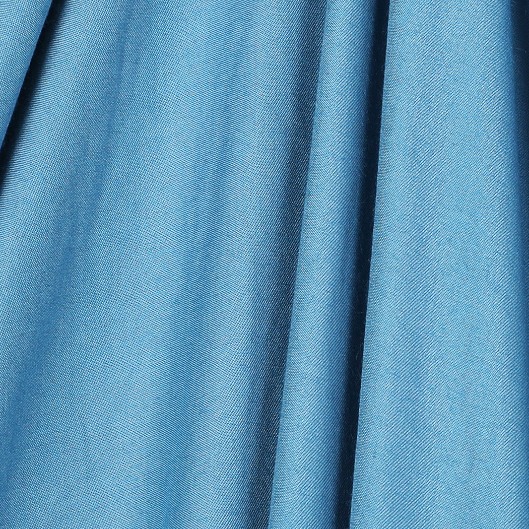 Dreamz 4pcs King Size 100% Bamboo Bed Sheet Set in Blue Colour-2006733220518957060
