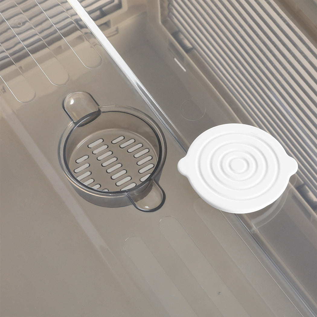 Storage Box Plastic Stackable Container L Large-1954802599278546948