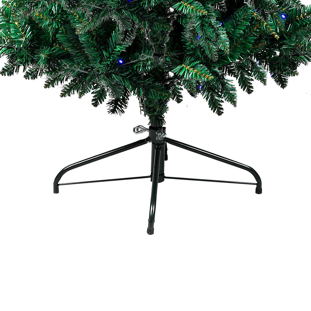 SANTACO Prelit Slim Pencil Christmas Tree 2.4M-1954802397494775812