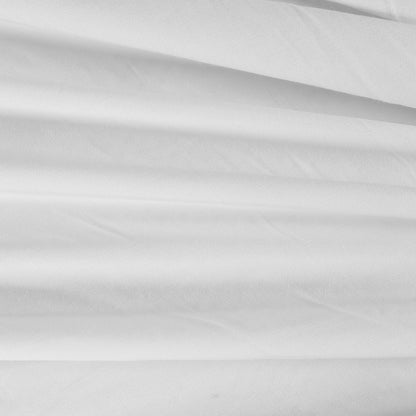 Dreamz 4pcs Double Size 100% Bamboo Bed Sheet Set in White Colour-1954802919341690884