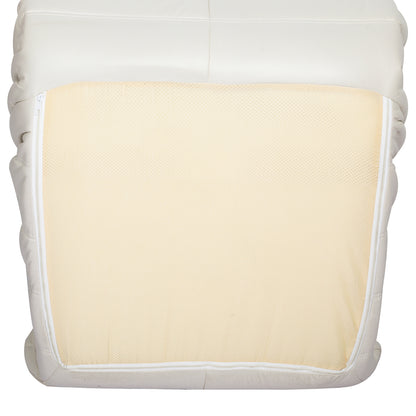 Levede Floor Chair Caterpillar Sofa Beige-1954802585399595012