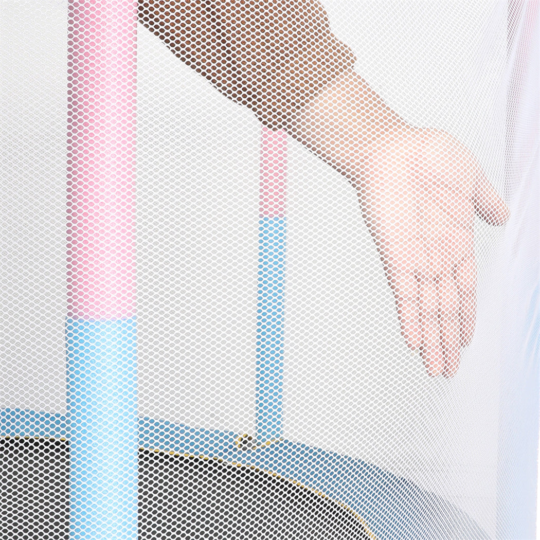 Centra 55&quot; Kids Trampoline Rebounder Pink-1954802468797943812